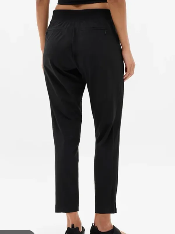 Athleta Brooklyn Ankle Black Women's  Pants - Image 2