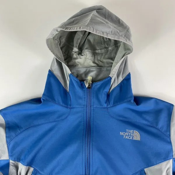 The North Face‎ Jacket Women's Large Blue Flight Series Windstopper Hooded - Image 8
