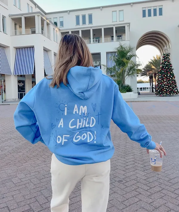 Etsy I Am A Child Of God Hoodie - Image 4