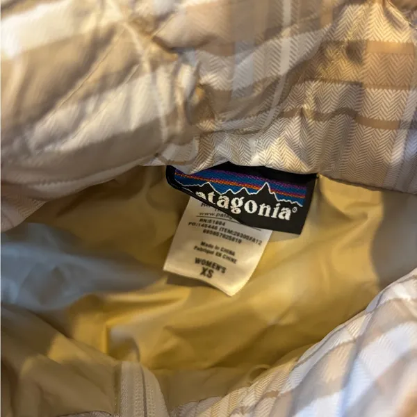 Patagonia Plaid Puffer Vest - Image 3