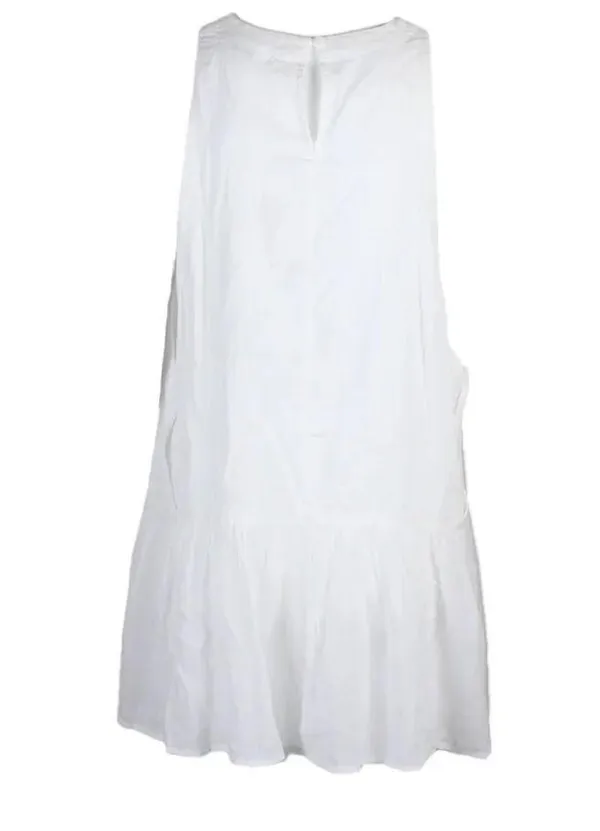Free People White Peplum top - Image 2