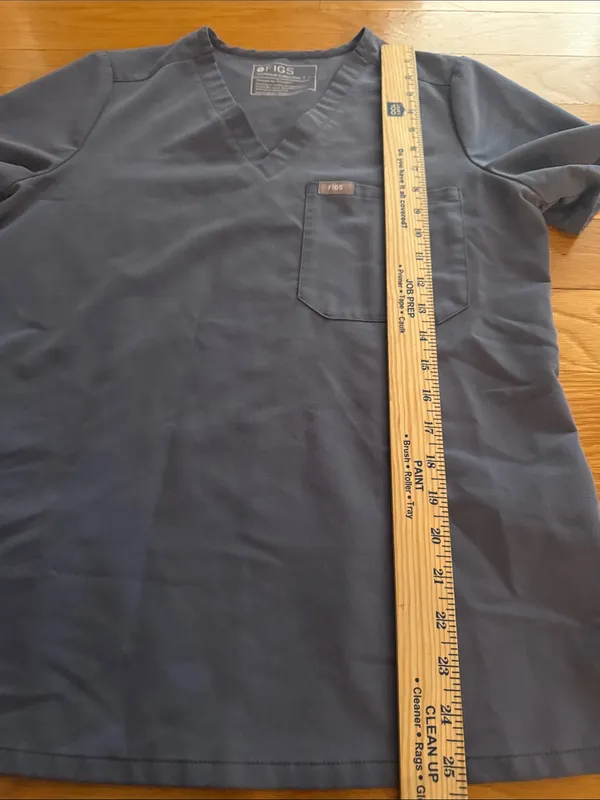 Figs women’s Catarina space navy scrub top size small. - Image 4
