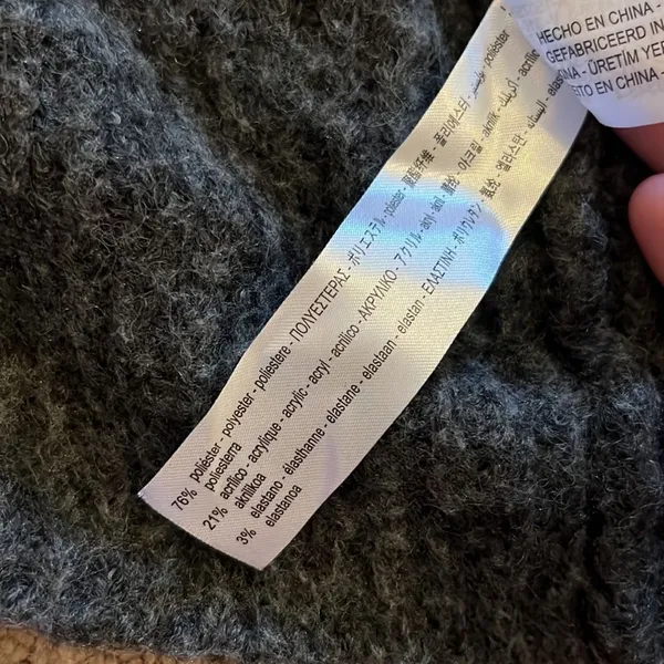 ‎Zara grey cardigan small - Image 6
