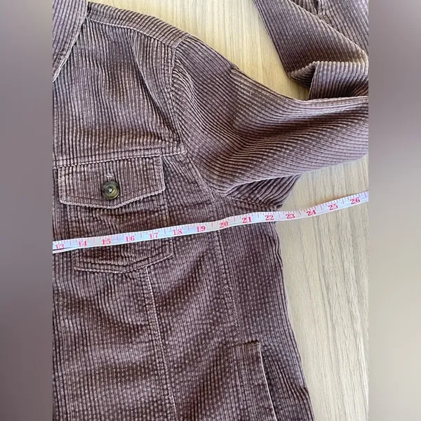 L.L. Bean Brown Corduroy Utility Jacket - Image 4