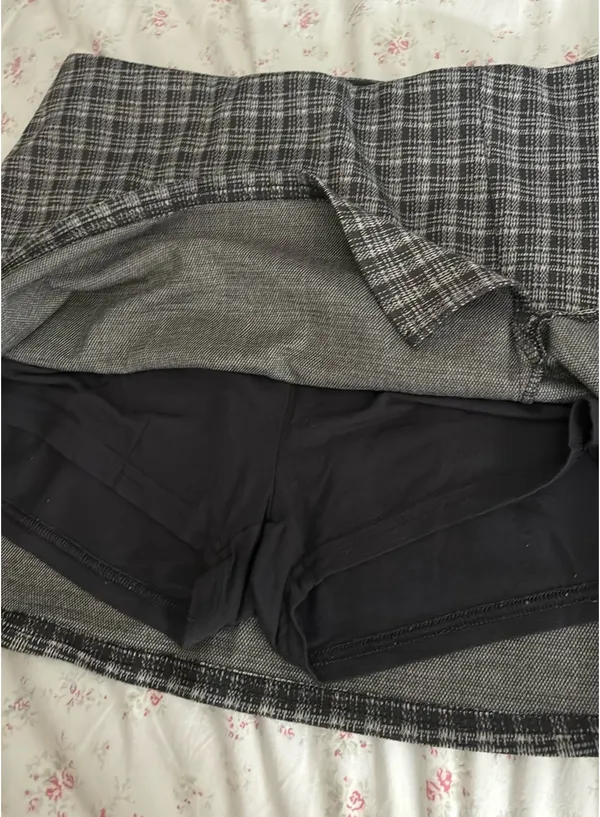 American Eagle Plaid Skirt - Image 2