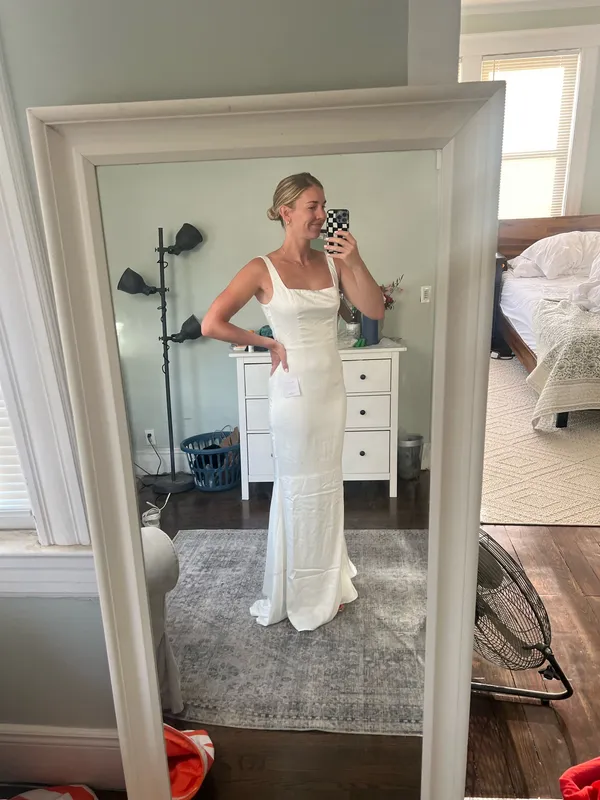 White Formal Dress Lulus - Image 5