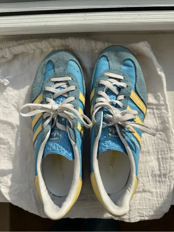 Adidas Gazelle Sky Blue Sneakers - Image 2