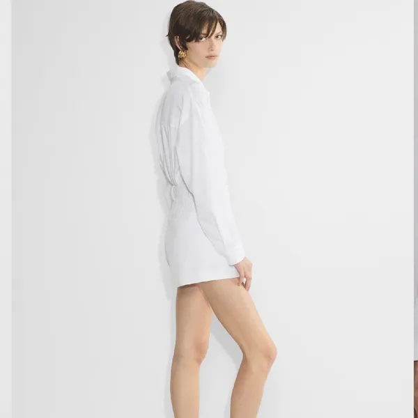 Aritzia Babaton - Pleated Mini Short - Image 3