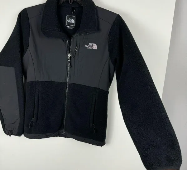 The North Face Denali Black Polartec Fleece Jacket Sz Small Full Zip - Image 10