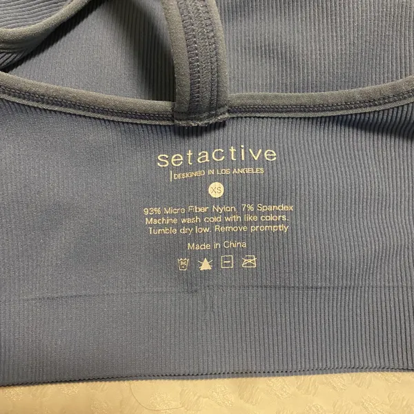 Blue Workout Top - Image 3