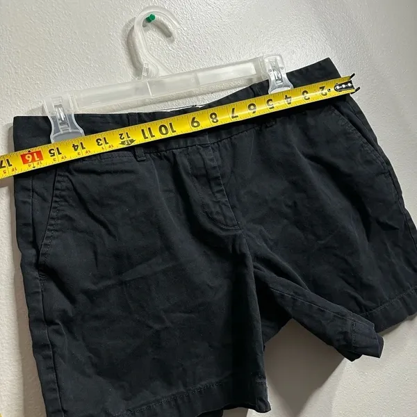 Ann Taylor LOFT Casual‎ Women Black Cargo Shorts Size 6. - Image 5