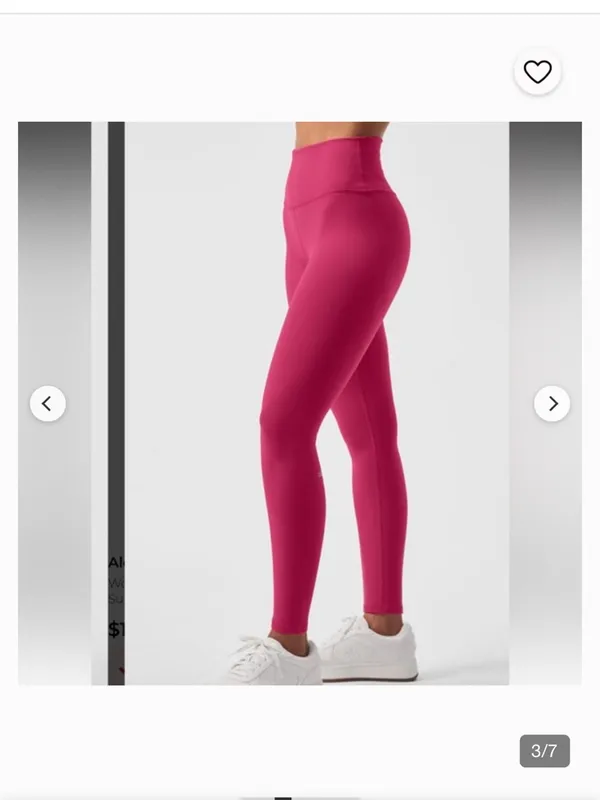 ALO Yoga Hot Summer Crush Airbrush 7/8 Leggings - Image 5