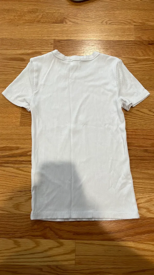 Aritzia Wilfred Ruched T-shirt - Image 3