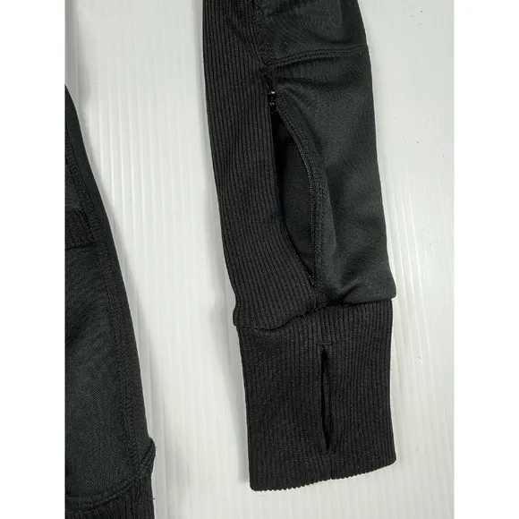 Outfitter trading Breckenridge‎ Colorado Full Zip Hoodie Jacket Thumb Holes S - Image 5