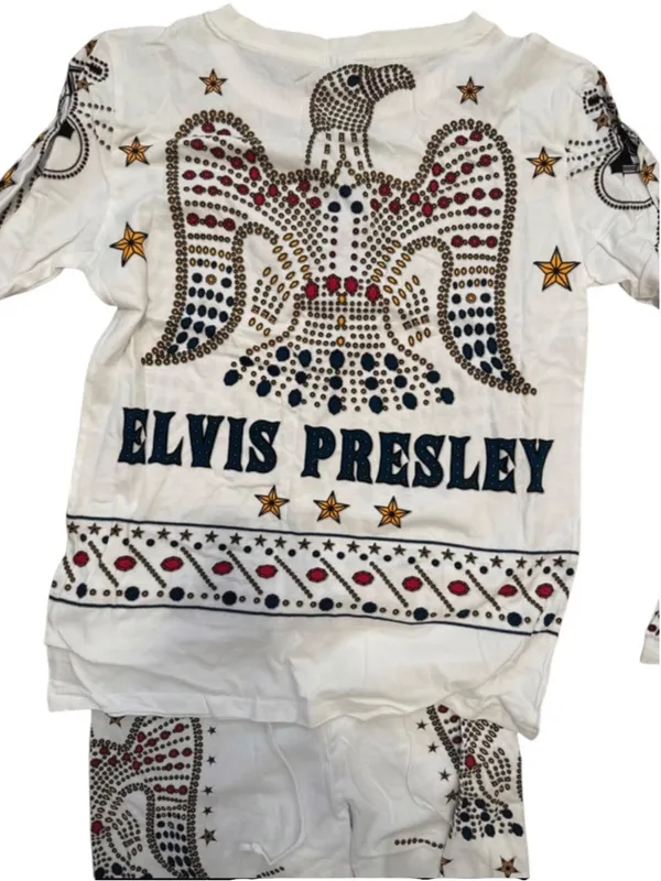 Elvis Presley American Eagle PJ set 100% Cotton Graceland Gift Halloween costume - Image 6