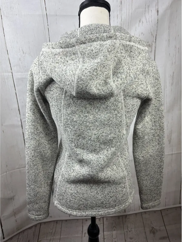 The North Face Crescent Full Zip Hoodie Women's XS Gray Hooded Pockets Outdoor - Image 5