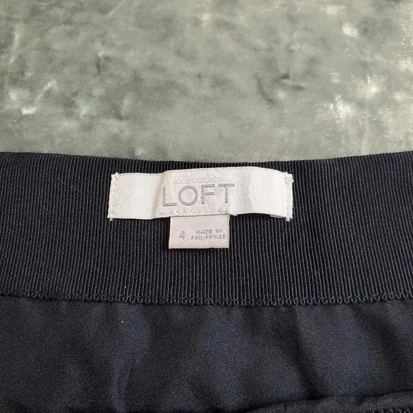 Loft Laser‎ Cut Black Skirt - Image 3