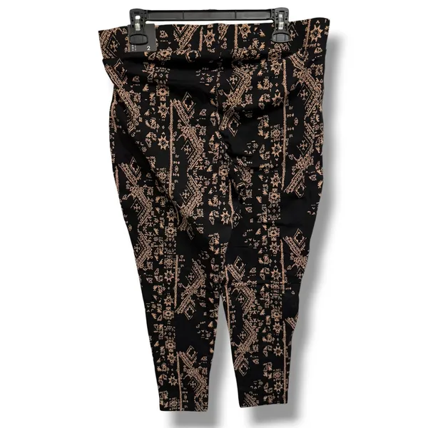 Torrid Signature Waist Premium Black Peach Geometric Leggings 2 2X 18 20 NWT - Image 5