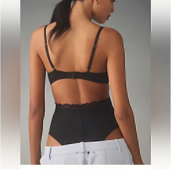 Anthropologie Bodysuit Black  - Image 2