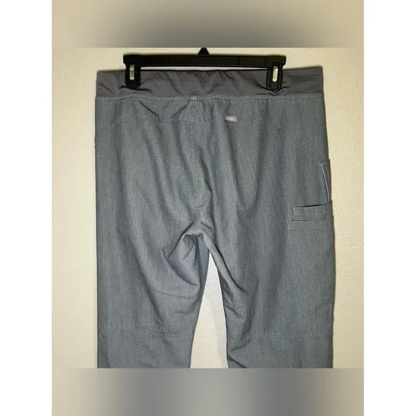 FIGS Kade Graphite Gray Straight Leg Cargo Scrub Pants Women’s Size Large - Image 8