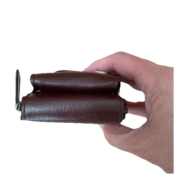 NEW‎ Travelon Brown Cross Body Wristlet RFID Travel Wallet Magnetic Close - Image 7