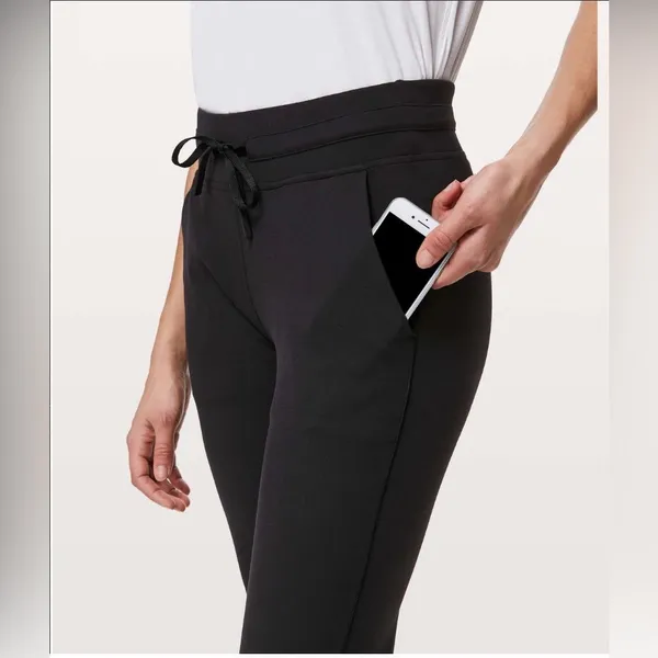 Lululemon Ready To Rulu Pant Jogger 29” Size 8 Black Lounge Athleisure - Image 4