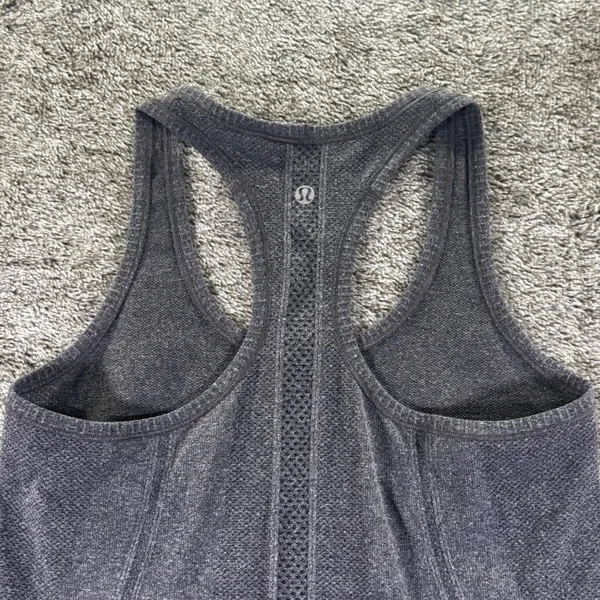 Lululemon Swiftly Tech Tank Sz 6 Gray - Image 8