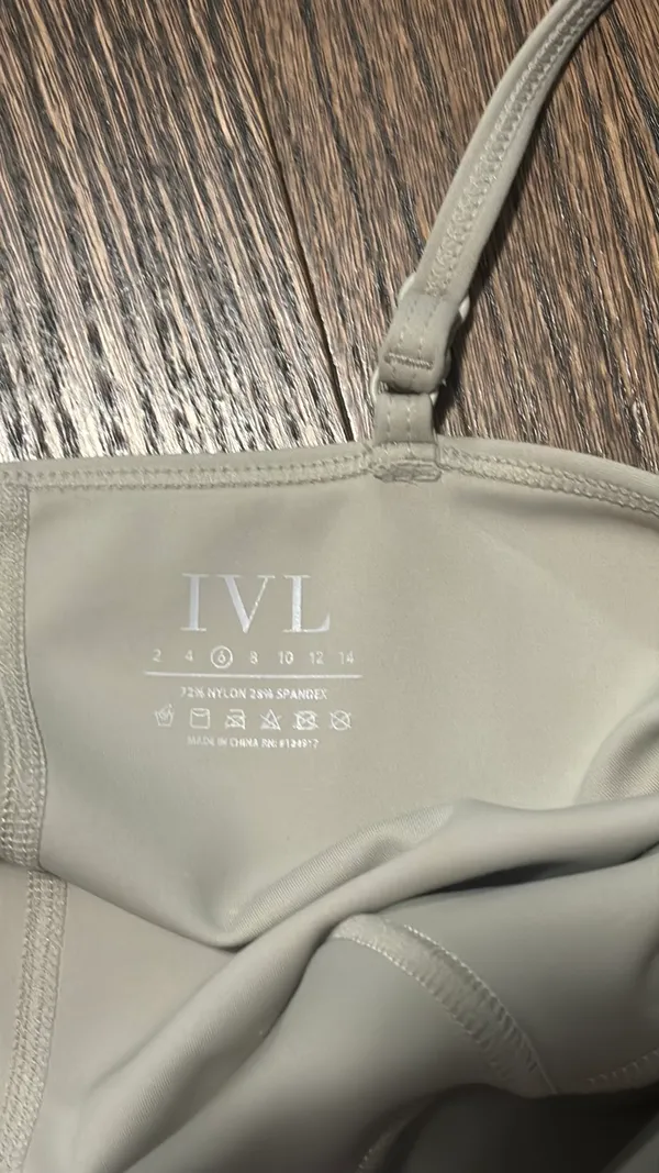 IVL Collective Romper Tan Size 6 - Image 3