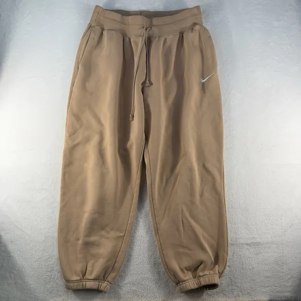 Nike L Large Sweatpants Sportswear Phoenix Fleece High Waisted Oversized Women's - Image 3