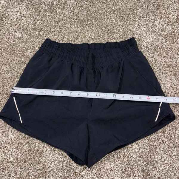All in Motion Women's Black Athletic Activewear Shorts Drawstring Pockets XS - Image 7