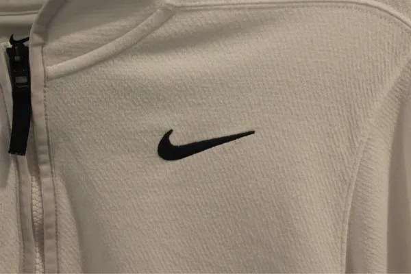 White Nike Quarter-Zip - Image 3