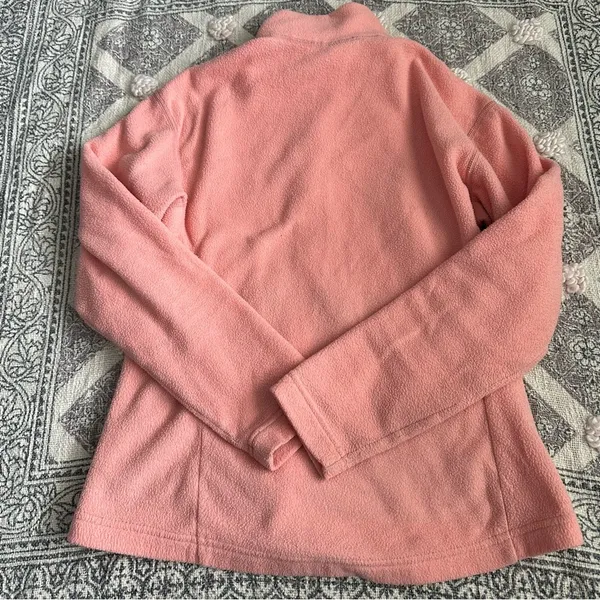 Patagonia Vintage Peach Synchilla Fleece Zip Up Jacket - Image 7