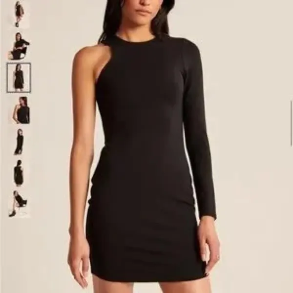 Abercrombie One‎ Shoulder Dress XSP - Image 2