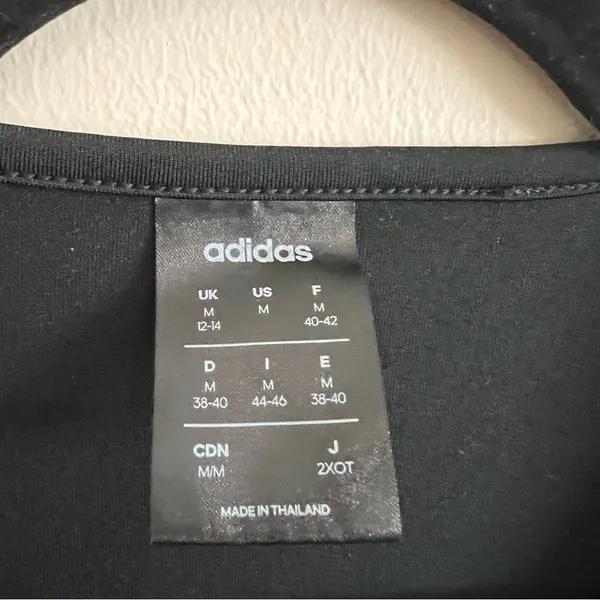 Adidas Climawarm Long Sleeve Top Black Size Medium - Image 11
