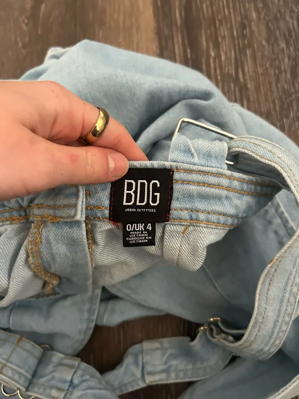 BDG Denim Dress Mini - Image 3
