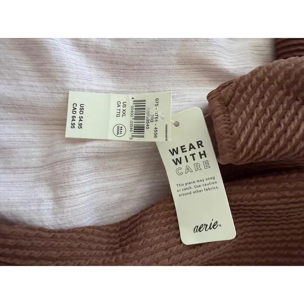 NWT Aerie Ribbed Swimsuit size XXL - Image 3