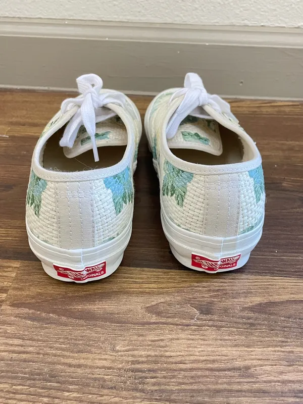 NEW Vans x Kith - Vintage Floral Low Top Lace Up Sneakers Size 7.5‎ UNISEX - Image 5