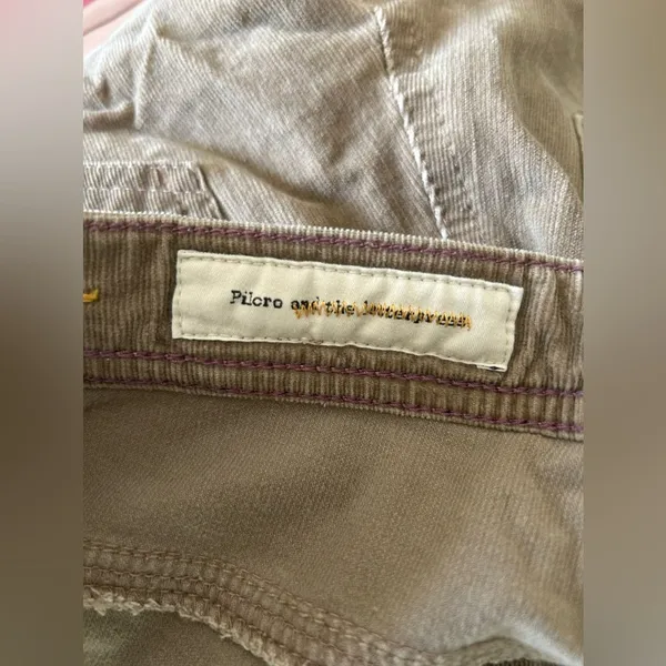 Pilcro Anthropologie Women Corduroy Regular Size 29 Pants - Image 5