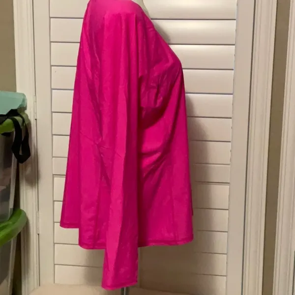 Old Navy Pink Long Sleeve Relaxed Tee - Image 3