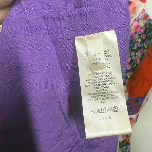 Anthropologie Square Neck Maxi Dress Size 12 - Image 13