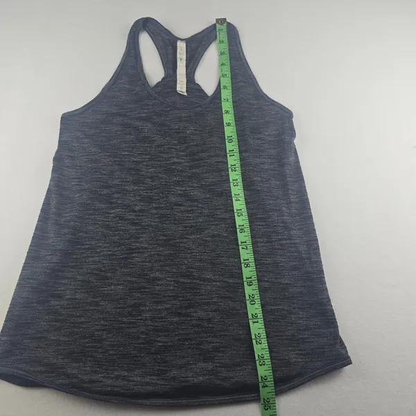 Lululemon Essential Gray Space Dye Tank‎ Top Size 2 - Image 8