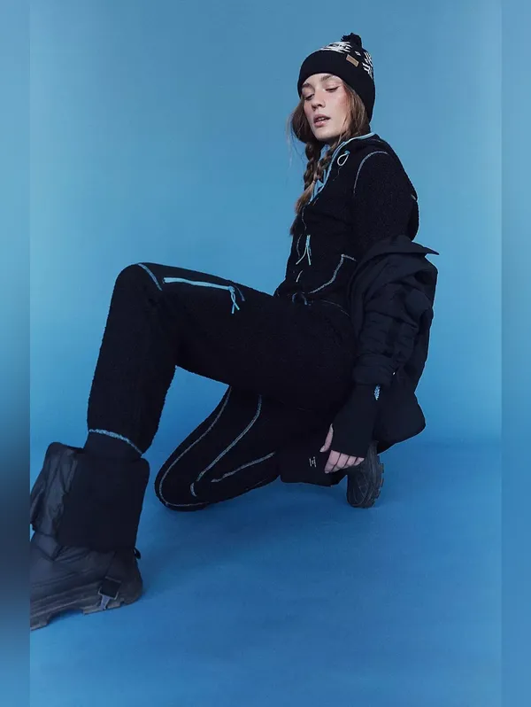 Free People Winter Fall Fuzzy Factor Joggers X S - Image 3