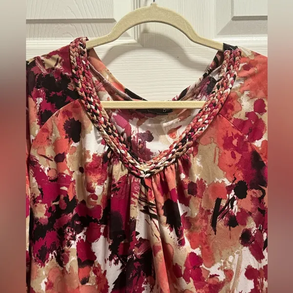 East 5th Avenue Floral Top for Women Size L - Image 3