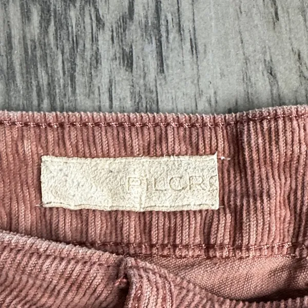 Pilcro Rust Corduroy Wide Leg Pants - Image 2