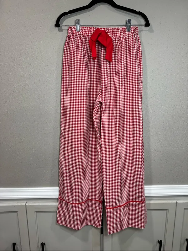Red Gingham Tie - Image 5