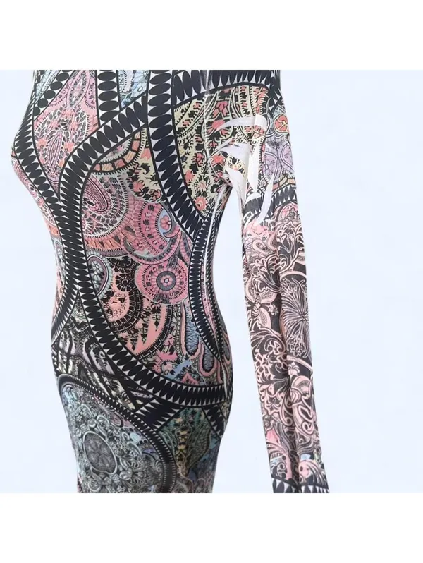 Vintage Y2K boho fairycore sheer mesh bodycon mini dress size small 💖 - Image 5