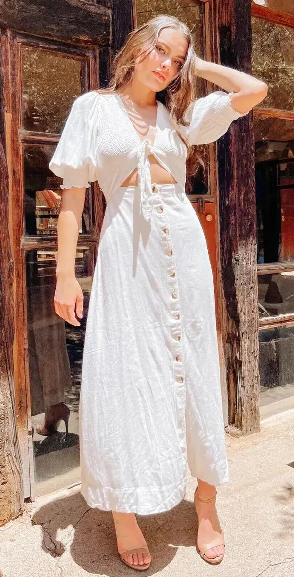 Free People String Of Hearts Maxi Dress - Image 3