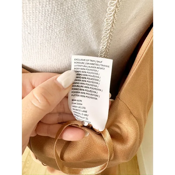 NWT BHLDN Anthropologie Dylan Cocktail Bridesmaid Dress Sedona One Shoulder Maxi - Image 11