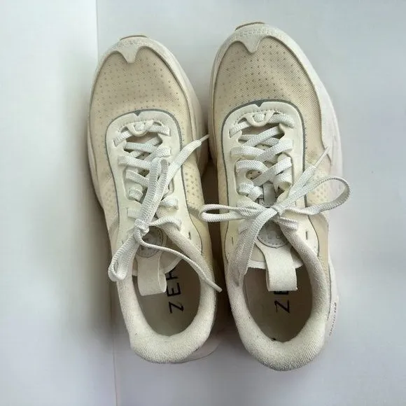 Cole Haan Women's‎ Size 7.5 Zerogrand Outpace III Sneaker Ivory Cream Casual - Image 2
