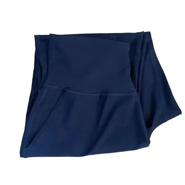 Old Navy Active Women’s Powersoft Navy High Waist Stretchy Yoga SZ M # 1155 - Image 8